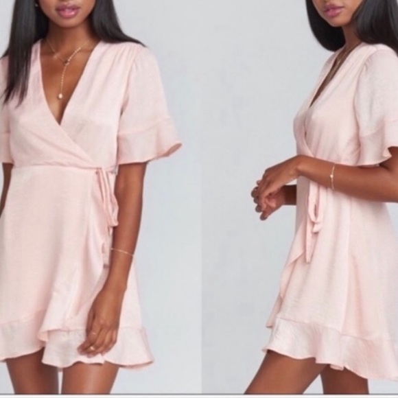 ShowMeYourMuMu Evelyn Mini Wrap Dress - Picture 3 of 7